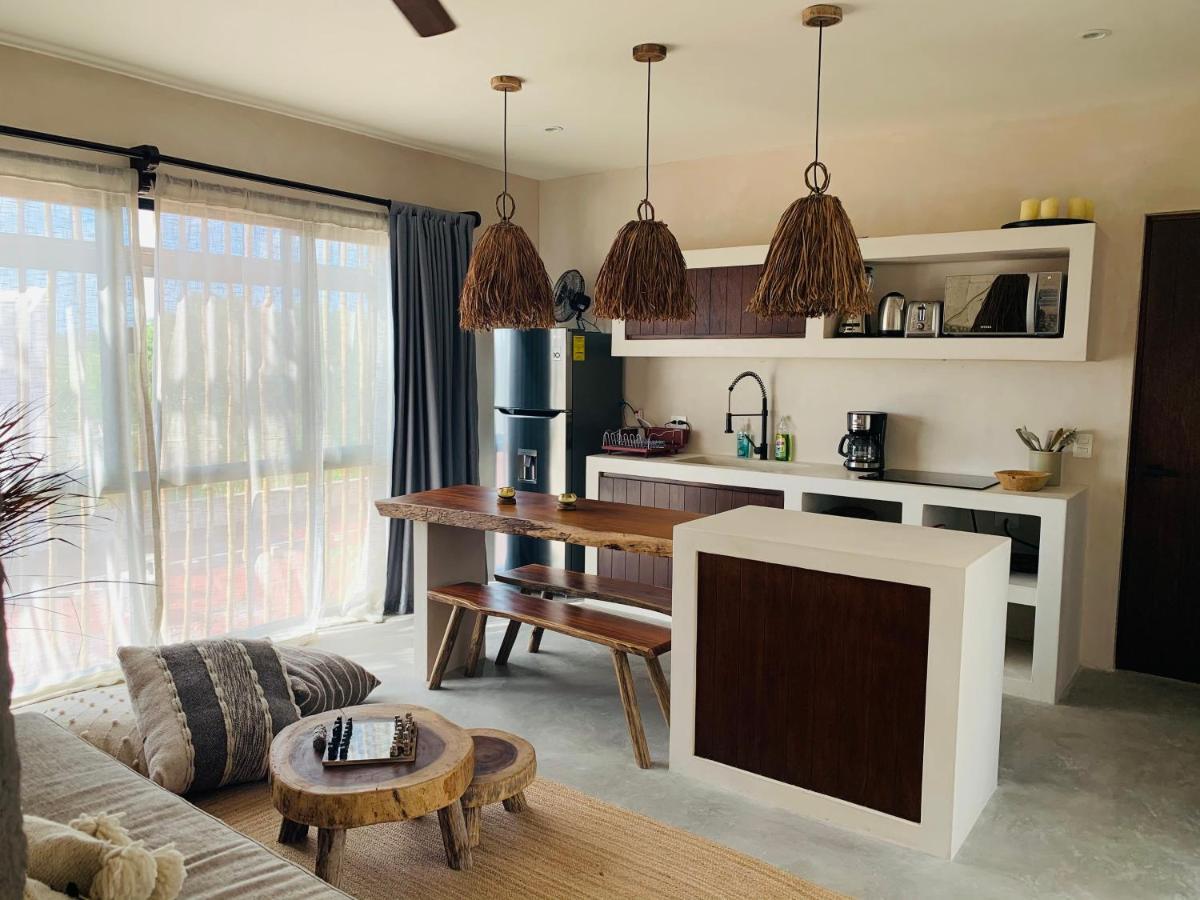 Vida Jungle Boho Apart 13 With Special Fee To Access Hotel Bardo Tulum Exteriör bild