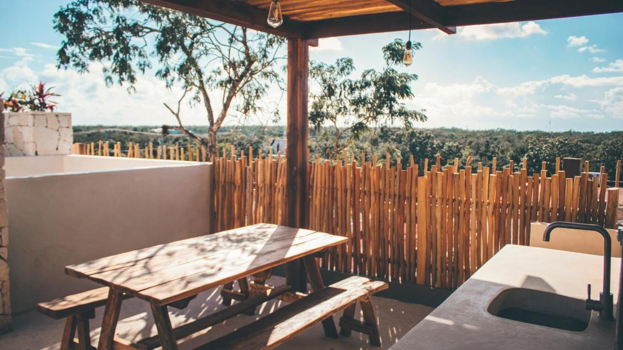 Vida Jungle Boho Apart 13 With Special Fee To Access Hotel Bardo Tulum Exteriör bild