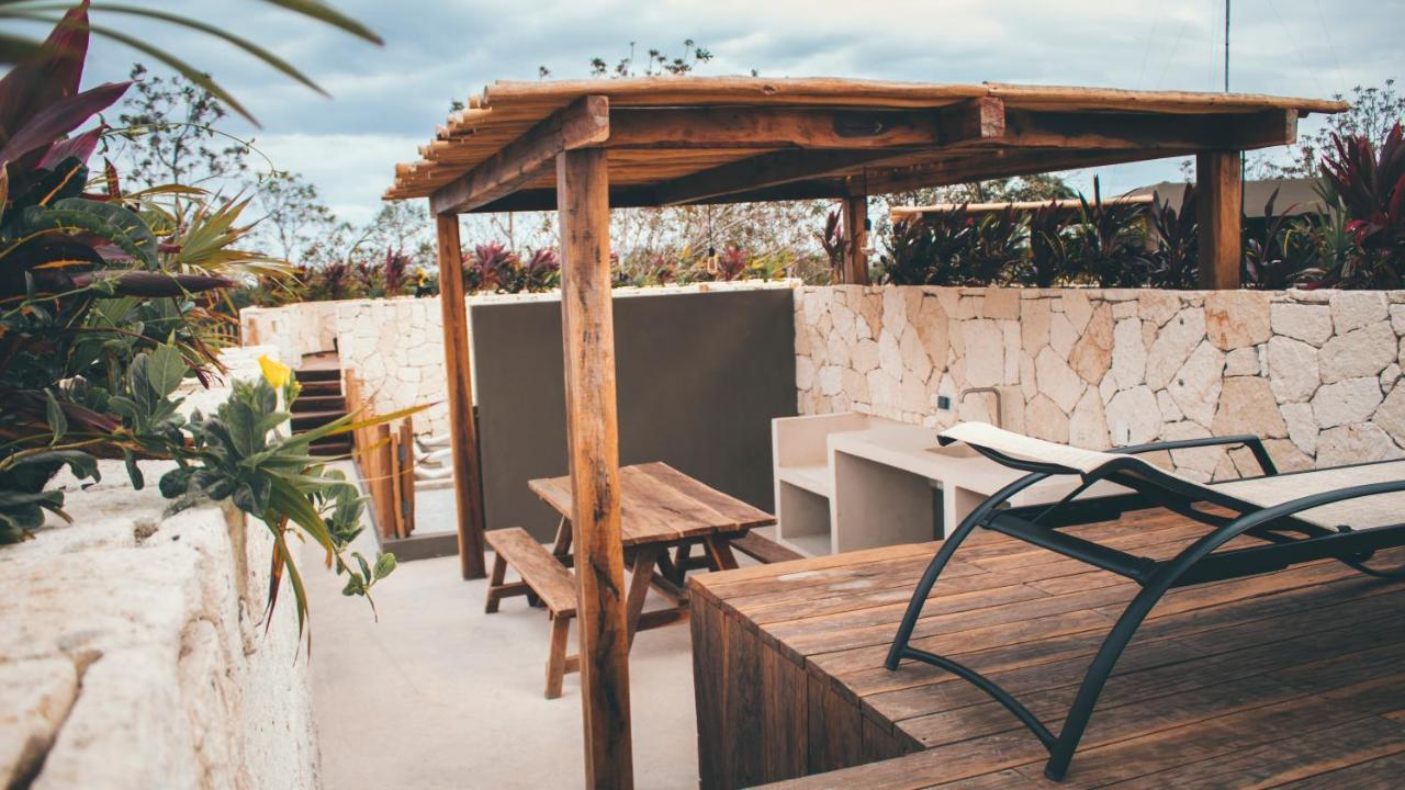 Vida Jungle Boho Apart 13 With Special Fee To Access Hotel Bardo Tulum Exteriör bild