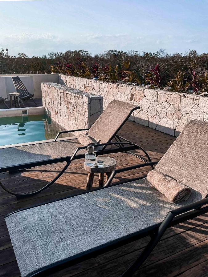 Vida Jungle Boho Apart 13 With Special Fee To Access Hotel Bardo Tulum Exteriör bild