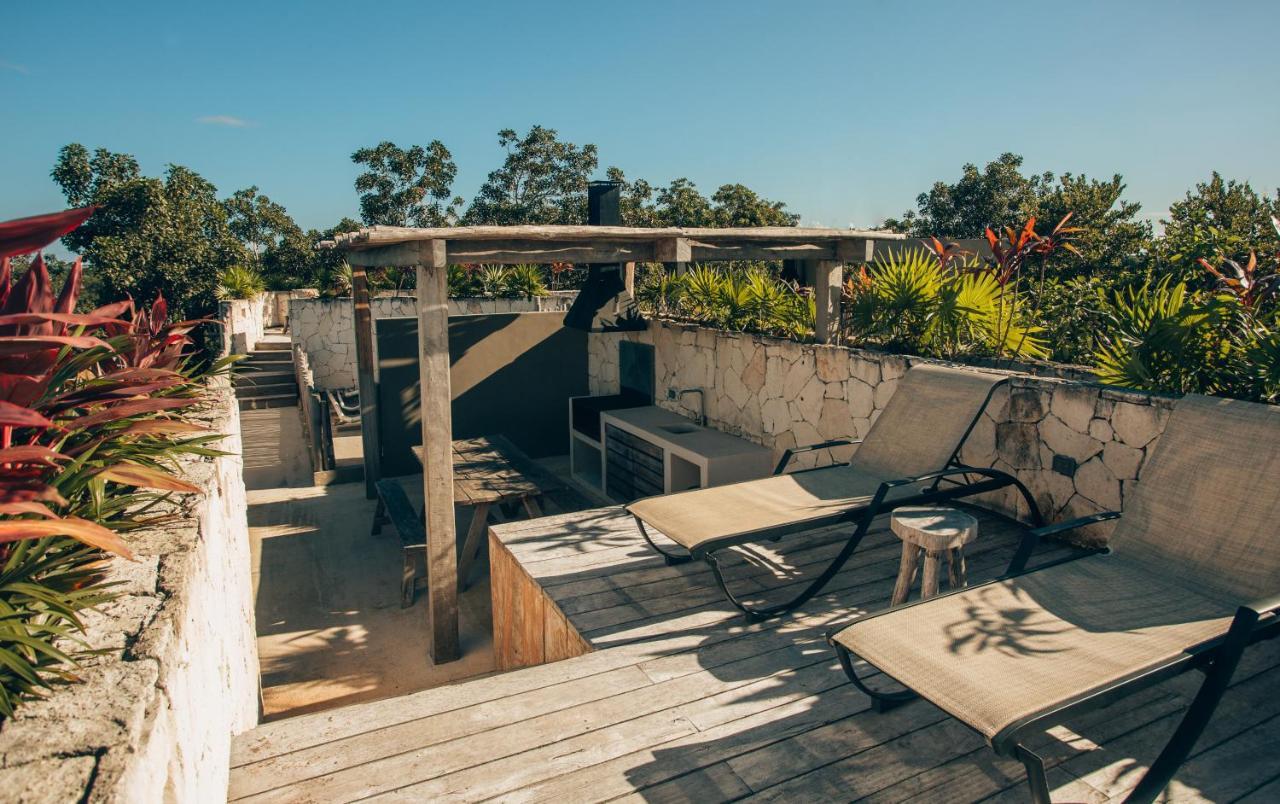 Vida Jungle Boho Apart 13 With Special Fee To Access Hotel Bardo Tulum Exteriör bild